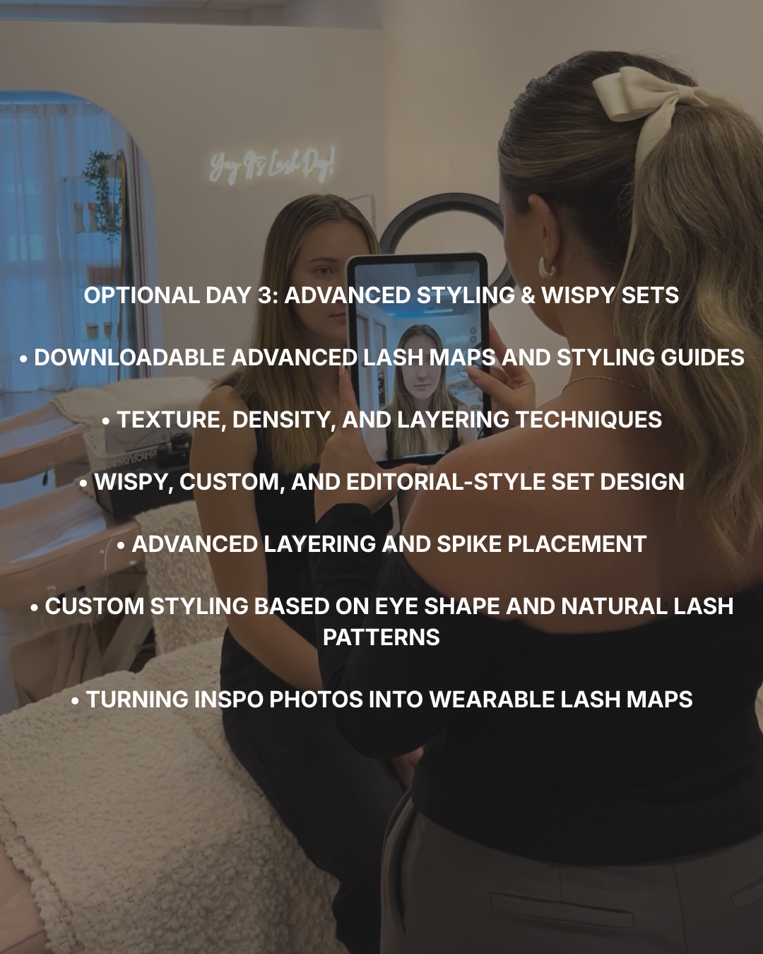 2 DAY VOLUME LASHES IN PERSON COURSE