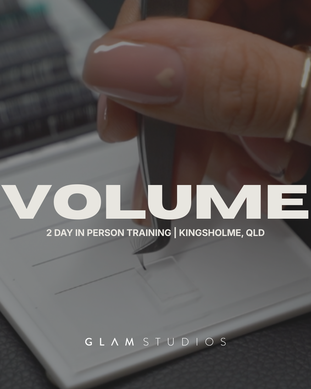 2 DAY VOLUME LASHES IN PERSON COURSE