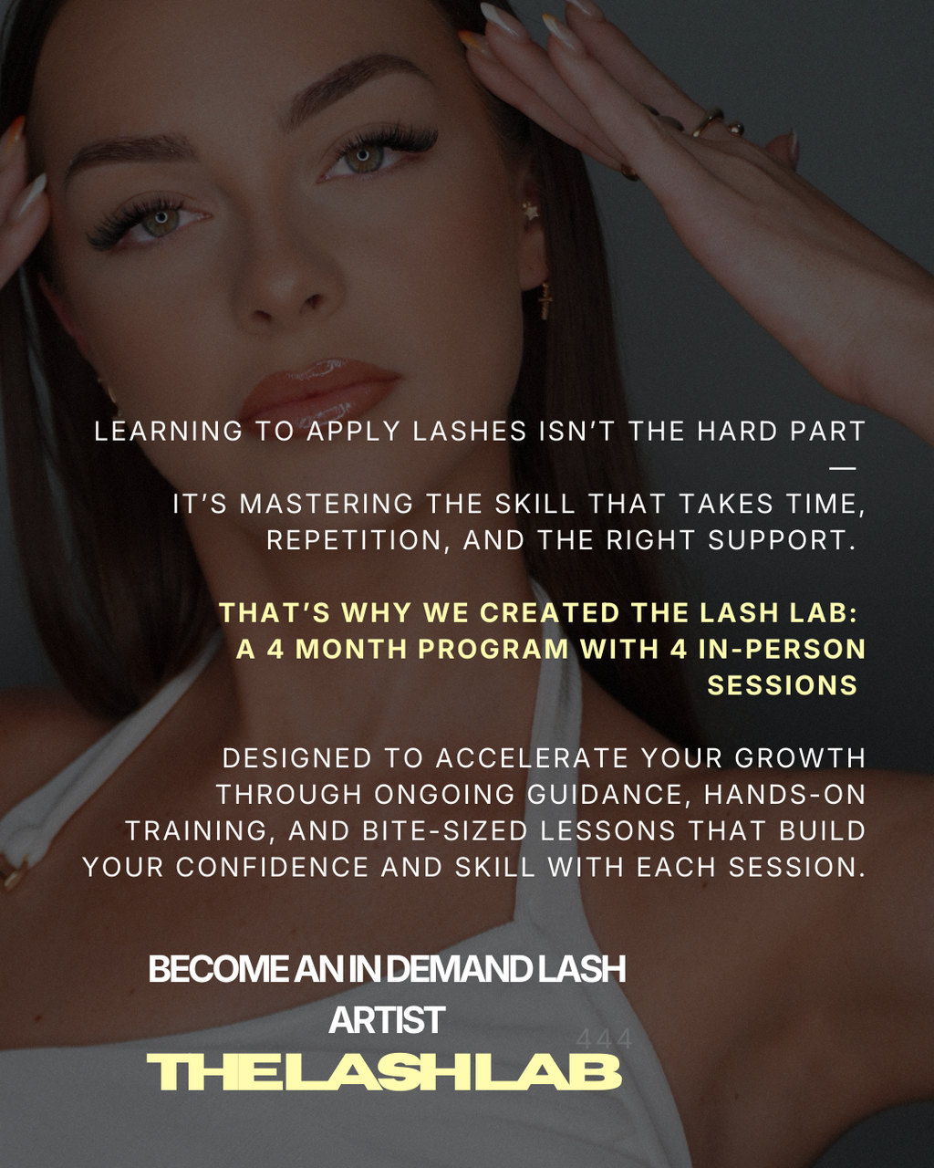4 DAY “THE LASH LAB” IN PERSON COURSE